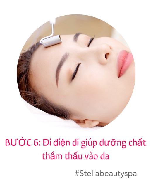 HCM [ Voucher ] - Mặt hoa da phấn - Combo hấp trắng và cấy trắng hoàn hảo tại Stella Beauty Spa