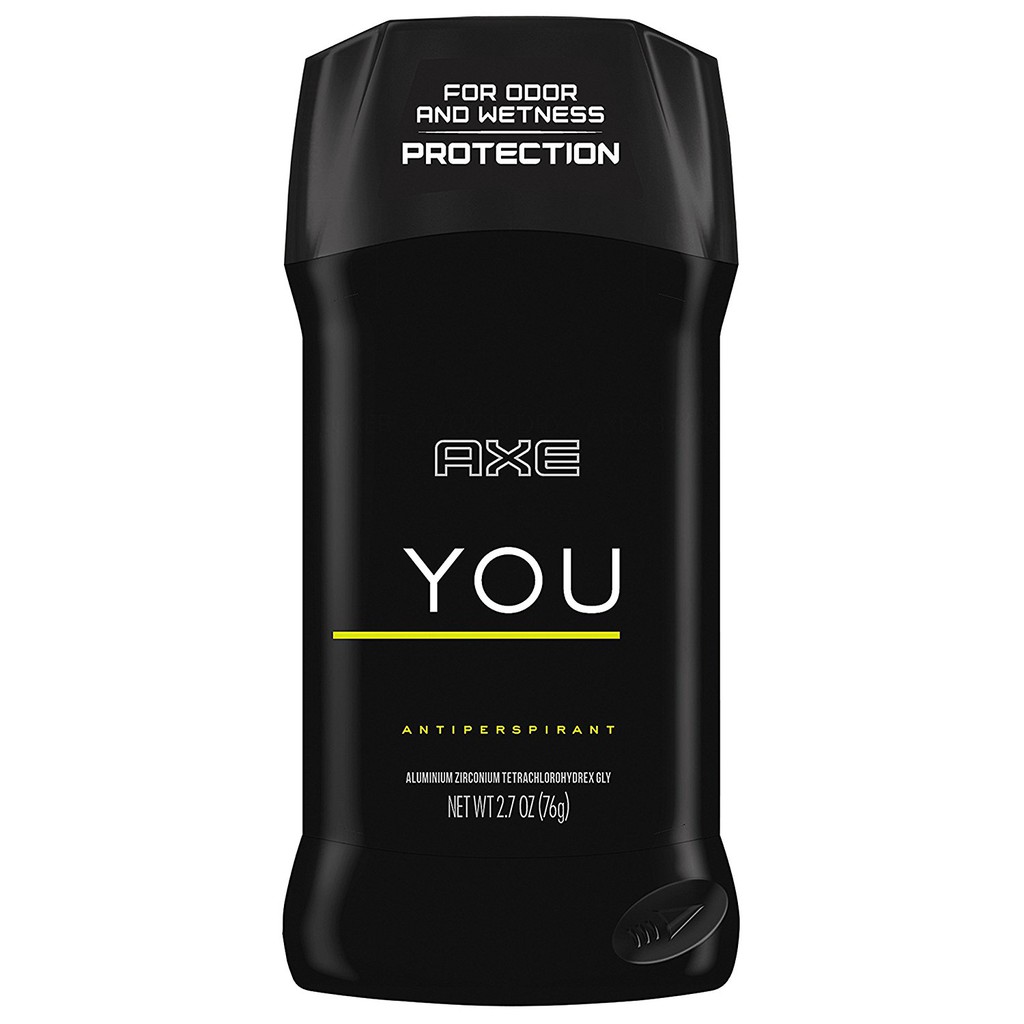 Lăn Sáp Khử Mùi Nam Axe Dry Anti-Perspirant &amp; Deodorant Stick YOU 76g (Mỹ)