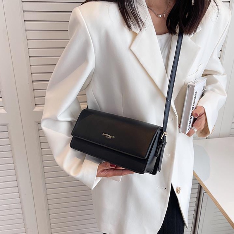 Túi đeo chéo IELGY hình vuông nhỏ nhiều màu sắc tuỳ chọn phong cách retro cho nữ