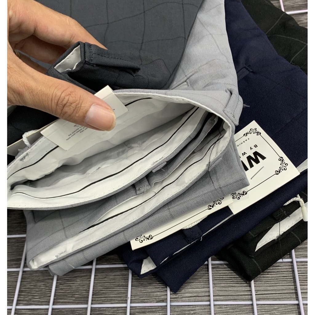 Quần tây âu hàn quốc! Tây âu kẻ sọc nhiều màu cao cấp (KÈM ẢNH THẬT) | BigBuy360 - bigbuy360.vn