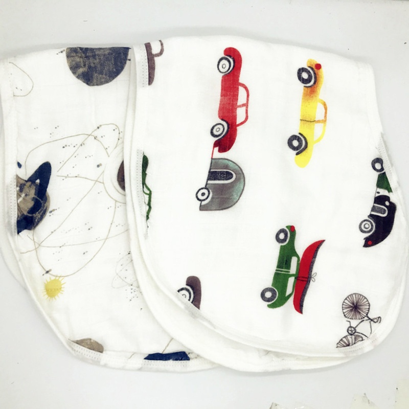 Yếm Ăn Mềm Mại Thấm Hút Thoáng Khí Cho Bé Sơ Sinh