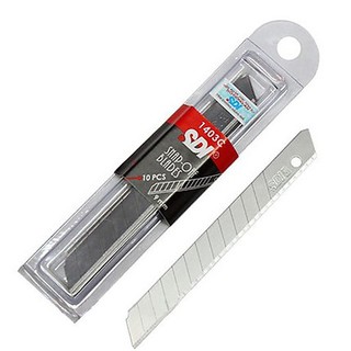 Vỉ 10 lưỡi dao rọc giấy chính hãng SDI 1403C 9mm, SDI 1404C 18mm