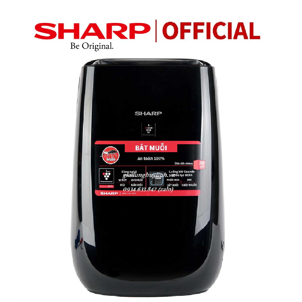 Máy lọc không khí và bắt muỗi Sharp FP-JM40V-B Inverter Diện tích 30m² - Hàng chính hãng