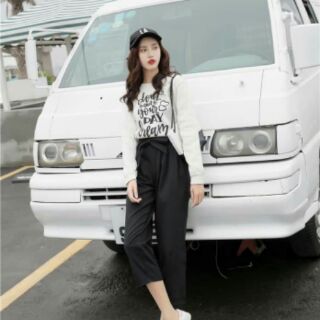 QUẦN THẮT NƠ EO