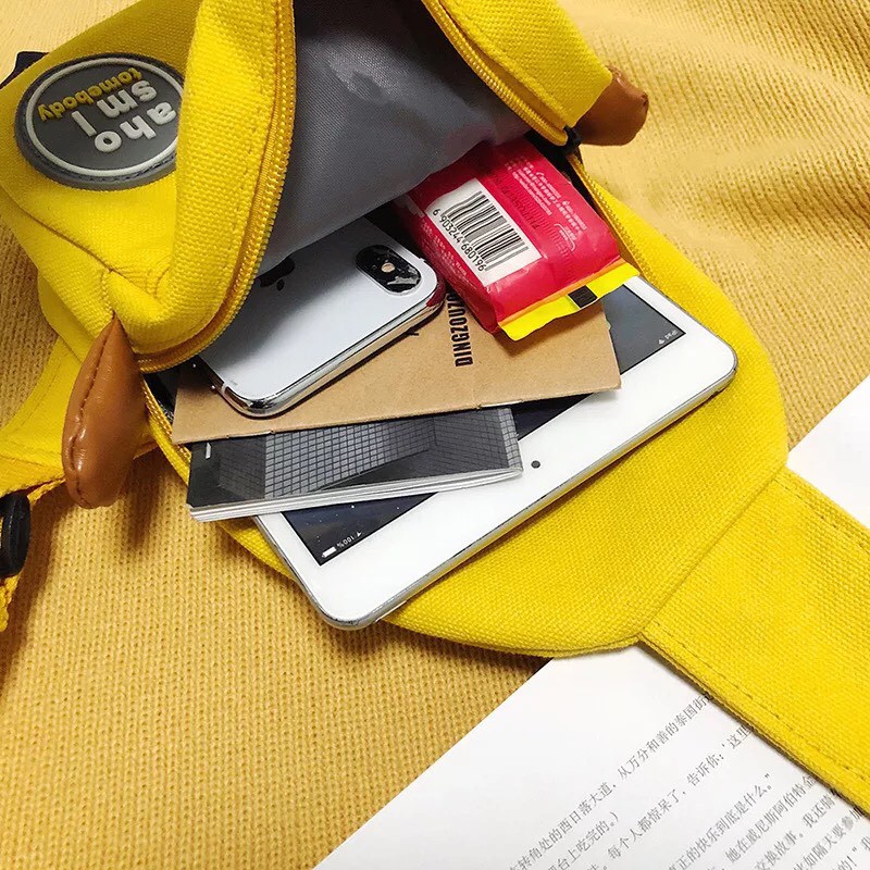 Túi đeo chéo Vịt hàng QC bao chất phù hợp mọi lứa tuổi