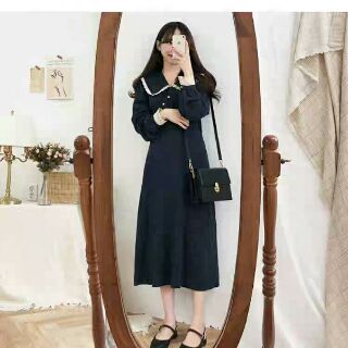 🐽 order taobao 🐽 váy vintage 2 màu (có ảnh thật)