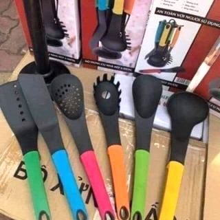 Bộ dụng cụ nhà bếp 6 món nuti**
bộ dụng cụ nhà bếp 6 món cao cấp 🤩