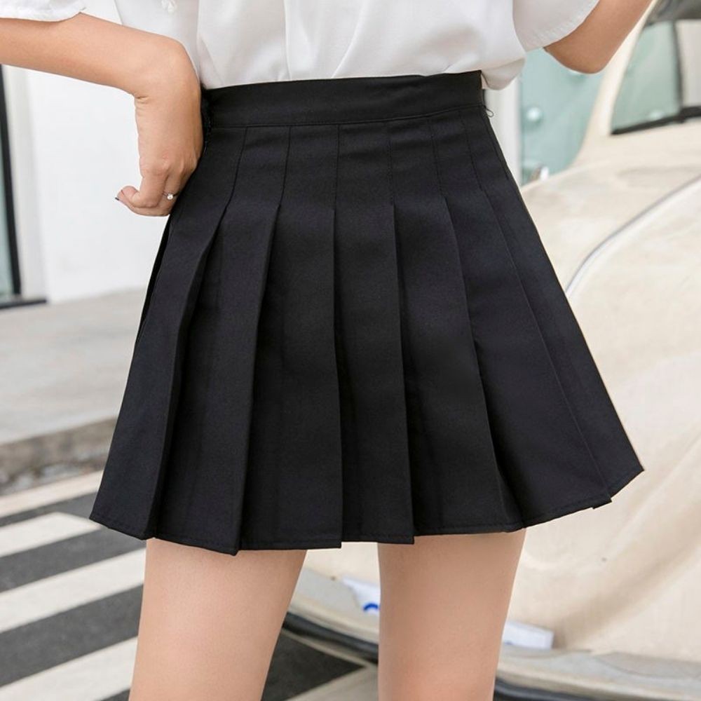 Chân Váy Xếp Ly, Tennis, Lưng Cao,[LOẠI 1] Có Quần Bên Trong Dáng Ngắn Đẹp Rực Rỡ Phong Cách Hàn Quốc Tôn Dáng | BigBuy360 - bigbuy360.vn