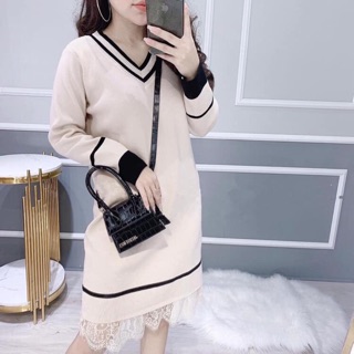 Km sót 1 e vÁy nỈ xuÔng chân ren đẹp