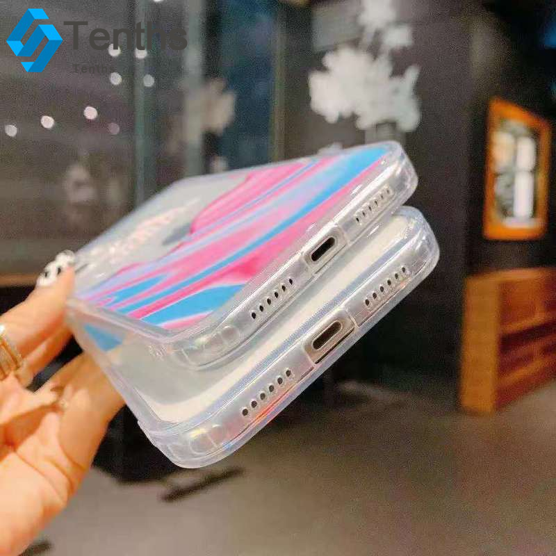 Ốp Lưng Tpu Mềm Chống Sốc Màu Nước Cho Iphone 12 Pro Max 12 Mini Se 2020 11 Pro Max X Xr Xs Max 8 7 Plus