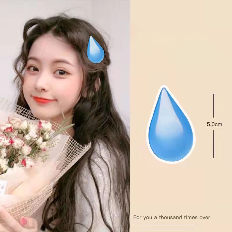 Kẹp tóc mái hình sticker đáng yêu cho nữ K81