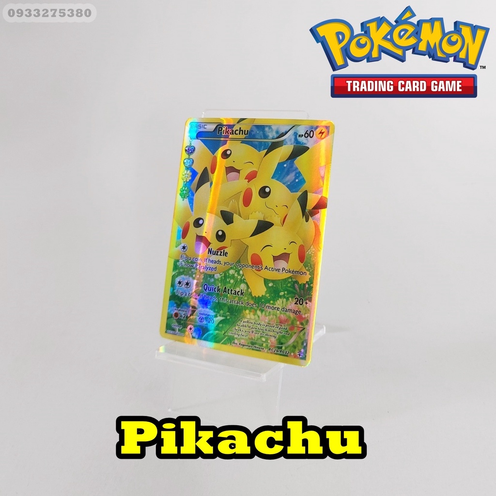 Thẻ bài Pokemon Pikachu