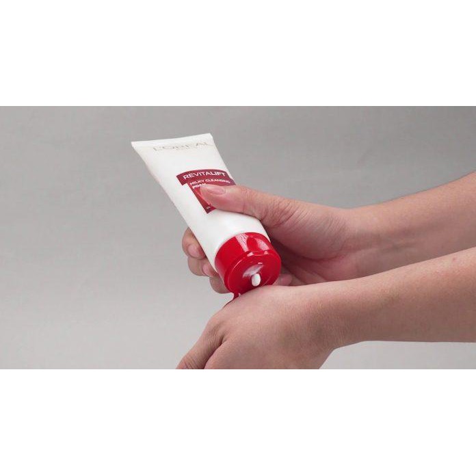 Sữa Rửa Mặt Làm Sạch Và Săn Chắc Da L’Oreal Paris Revitalift 100ml - Pháp Chính Hãng