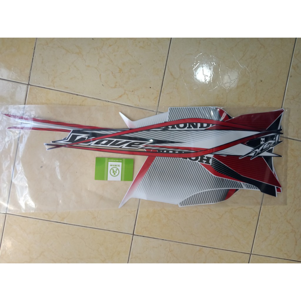 Tem Wave RSX 2012 đỏ ( hình chụp trực tiếp )