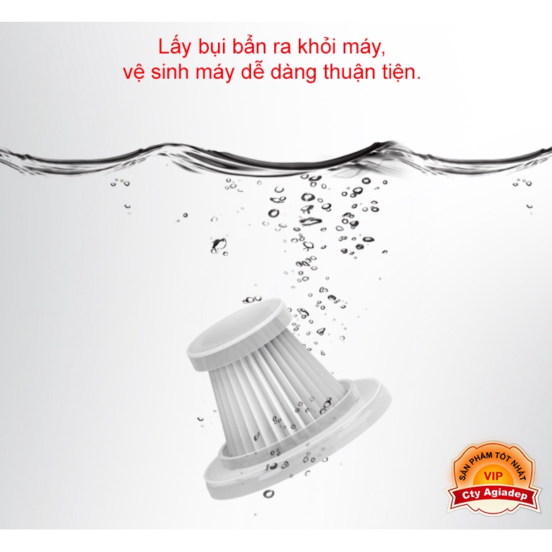 Máy hút bụi không dây Pin sạc ST8000 oto, nhà, bàn thờ, giường đệm