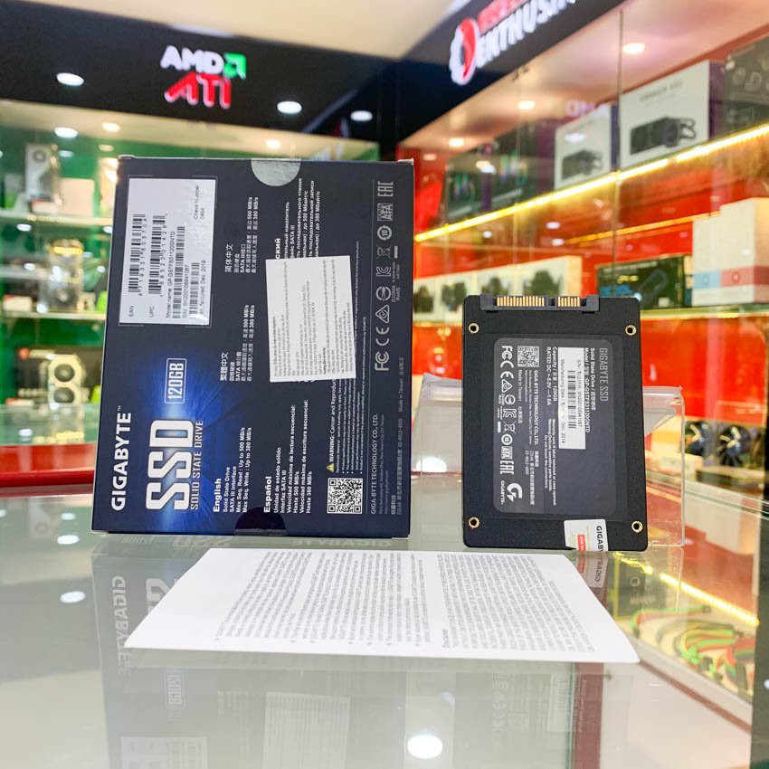 Ổ cứng SSD Gigabyte 240GB/120GB SATA 2,5 inch (Đoc 500MB/s, Ghi 420MB/s- ghi 380MB/S ) BH 3 năm chính hãng | BigBuy360 - bigbuy360.vn