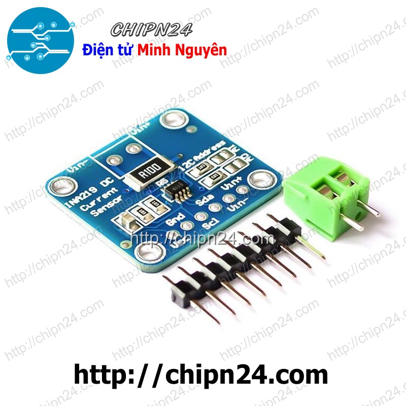 [1 CÁI] Module Cảm biến MCU-219 INA219 I2C Cảm biến Dòng điện Điện áp