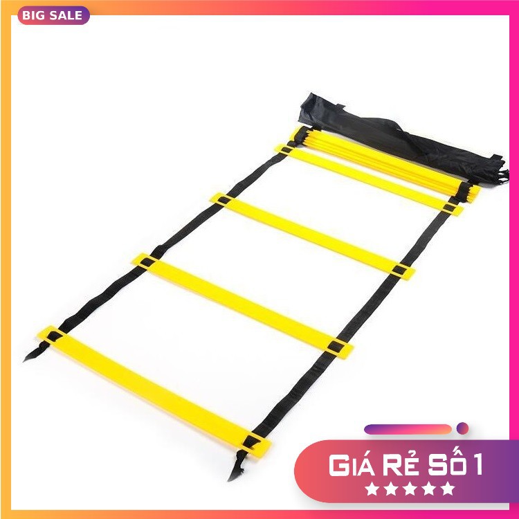 Dây thang tập thể lực 3M BLACK Yellow, thang dây thể thao tập bóng cao cấp