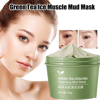 Mặt nạ bùn trà xanh hỗ trợ cải thiện mụn se khít lỗ chân lông làm sạch hiệu quả cao