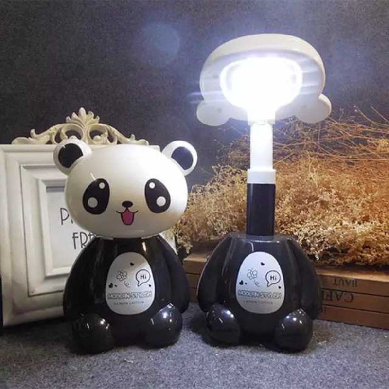 Đèn học để bàn ⚡FREESHIP⚡ Đèn học tích điện hình thú ánh sáng điện LED cho học sinh