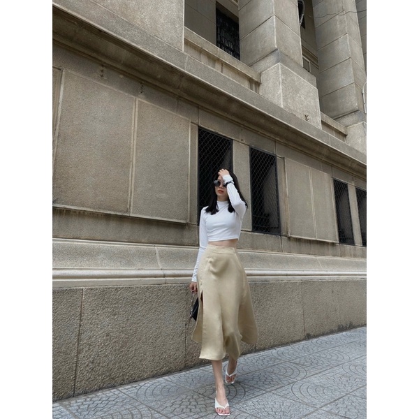 Chân váy lụa Mollis | BigBuy360 - bigbuy360.vn