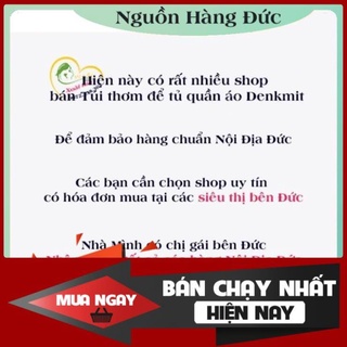 Túi thơm quần áo trong tủ denkmit hàng chuẩn đức- đủ bill