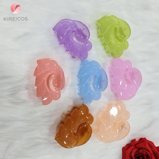 Kẹp Tóc Gấp Tóc Càng Cua Hình Chiếc Lá 302
