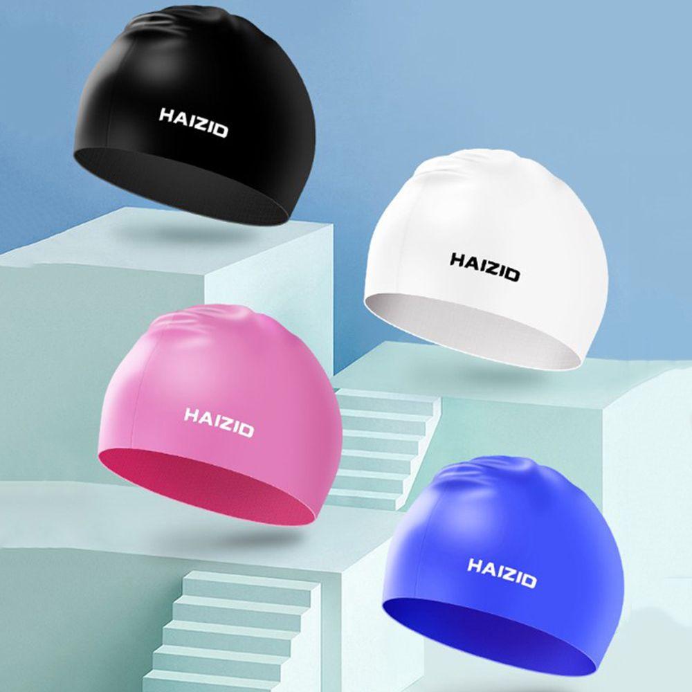 Mũ Bơi Bằng Silicone Chống Thấm Nước Linh Hoạt Kích Thước Lớn Cho Tóc Dài
