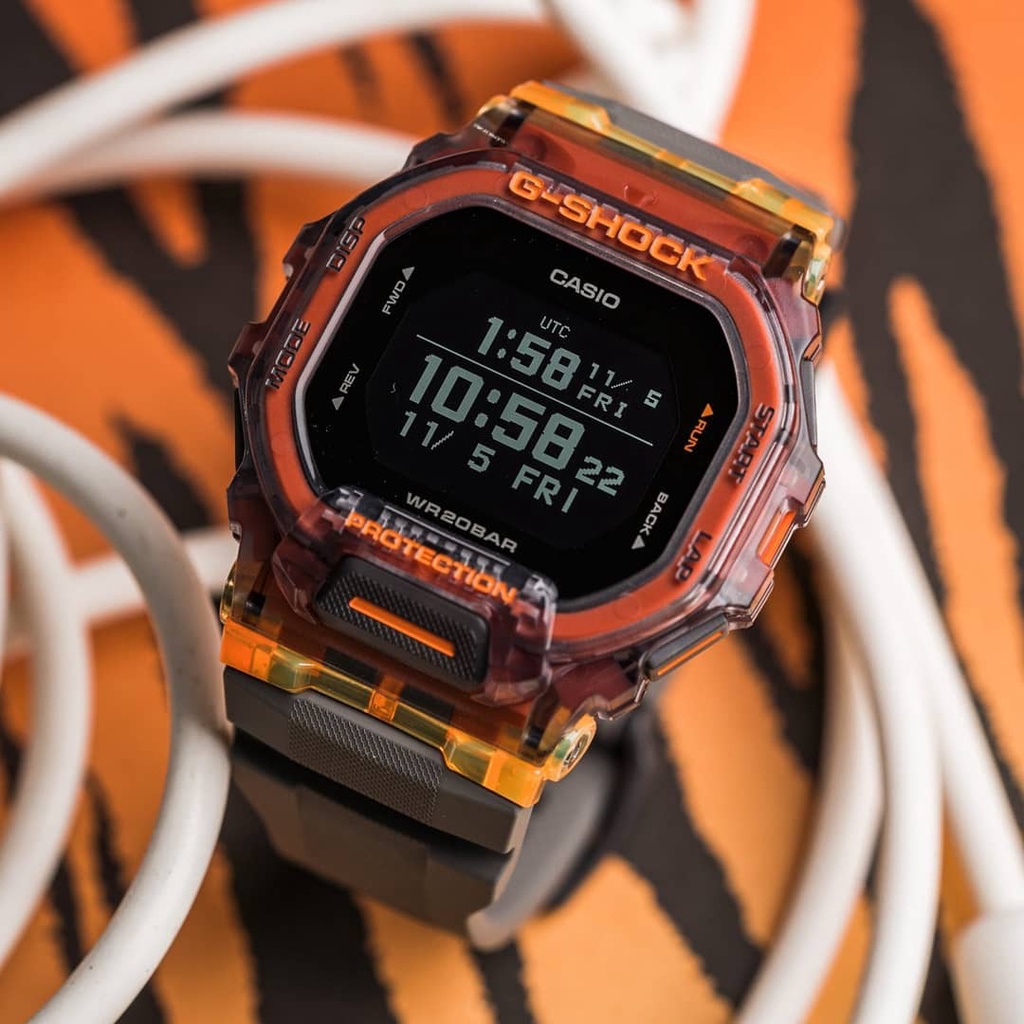 Đồng hồ Nam Dây nhựa Casio G-Shock GBD-200SM-1A5DR chính hãng bảo hành 5 năm Pin trọn đời
