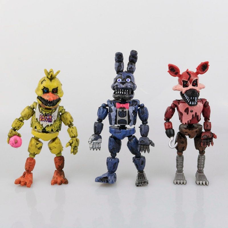 Set 6 Mô Hình Nhân Vật Trong Five Nights At Freddy 's