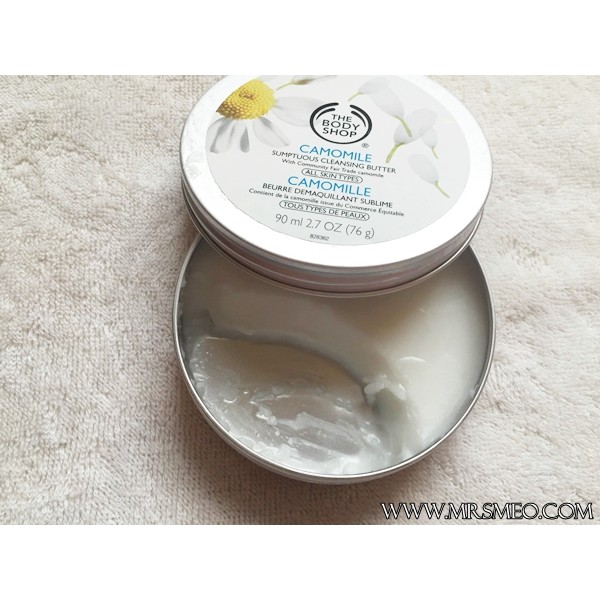 BƠ TẨY TRANG CAMOMILE SUMPTUOUS CLEANSING BUTTER 90ML THE BODY SHOP