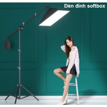 Đèn Đỉnh Softbox 50x70cm Chuyên Chụp Ảnh Mẫu, Quay Video Sản Phẩm, Thiết Bị Chiếu Sáng Chuyên Nghiệp