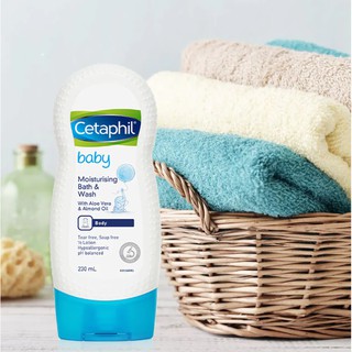Sữa tắm Trẻ Em dưỡng ẩm Cetaphil Baby Moisturizing Bath & Wash 230ml.