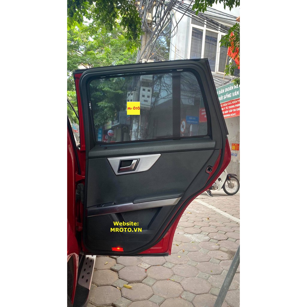 Rèm Che Nắng chống UV Xe Mercedes GLK 4Matic (ko nam châm) Hàng Loại 1 MR.ÔTÔ -Bảo Hành 2 Năm