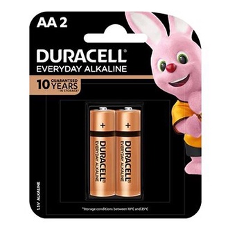 Pin AA Duracell Alkaline 1.5V Duracell MN1500 LR6 Vỉ 2 viên- Hàng Chính Hãng