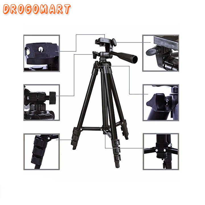 ( FREESHIP 99K ) Chân máy ảnh Tripod TF 3120 Hỗ trợ chụp ảnh chuyên nghiệp Bảo Hành Chính Hãng 1 đổi 1