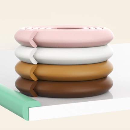 Cuộn Dây Xốp PE 2 Mét Dầy 0,8 Và 1,2cm Che Tường, Miếng Cao Su Bịt Góc, Bọc Dán Cạnh Bàn, Thành Giường - Chống Va Đập Bé