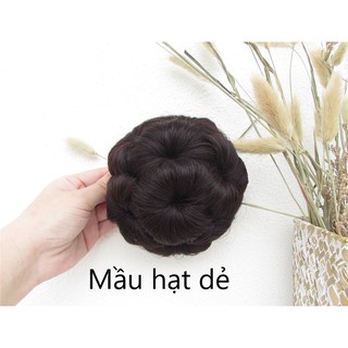 Búi tóc hoa trà