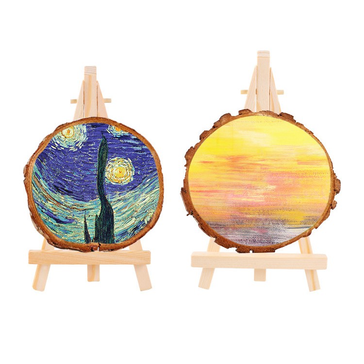 1Pc Wooden Easel Tripod Support Small Table Easel Art Painting Display Phone Holder