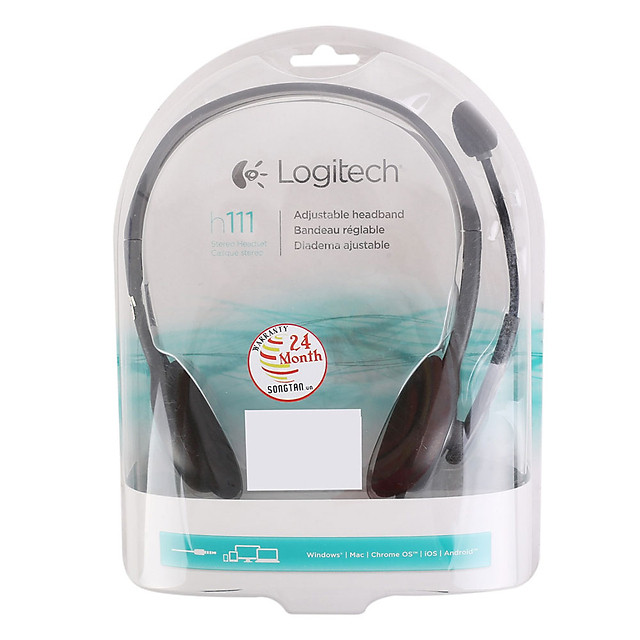 Tai Nghe Chụp Tai Logitech H111 - Hàng Chính Hãng | BigBuy360 - bigbuy360.vn