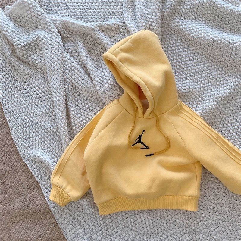 Áo Hoodie Dài Tay Cho Bé Trai Và Bé Gái Chất Nỉ Bông Hình Bóng Rổ Anh Store