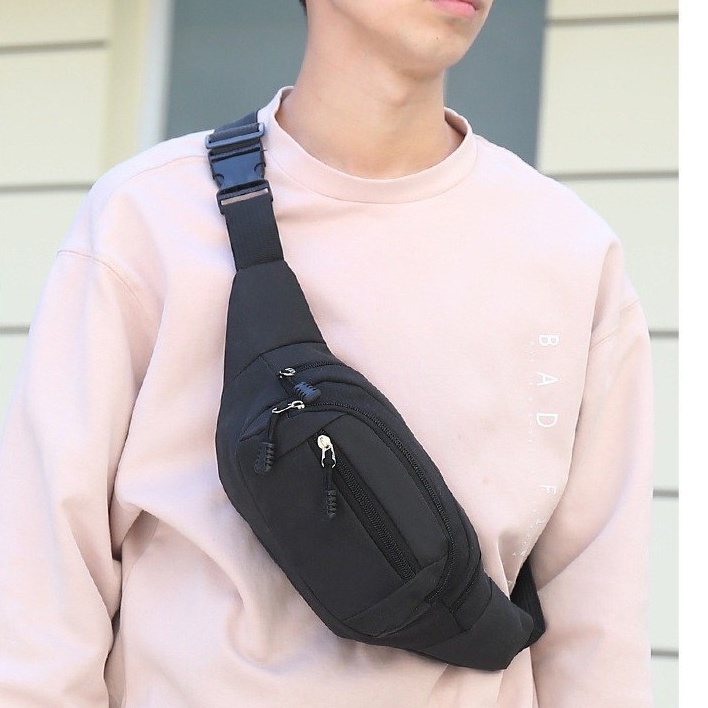 Túi Đeo Hông Đeo Bụng Đeo Chéo Nam Nữ Phong Cách Unisex Trẻ Trung, Nhẹ Nhàng Chống Thấm Nước