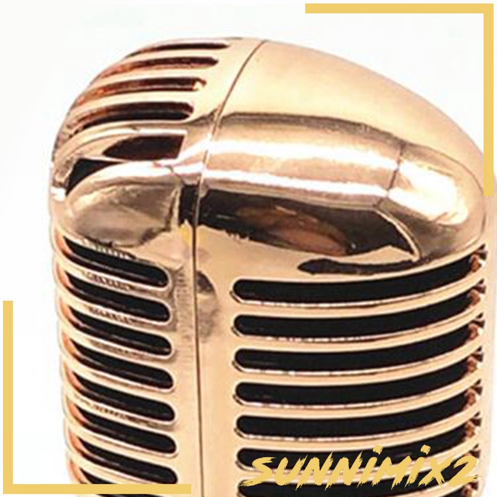 Classic Vintage Dynamic Vocal Microphone for Live Stage Karaoke
