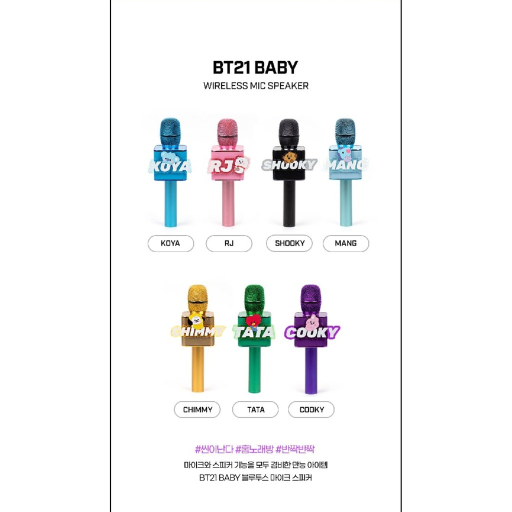 LOA MICRO BLUTOOTH BT21 BABY CHÍNH HÃNG ROYCHE