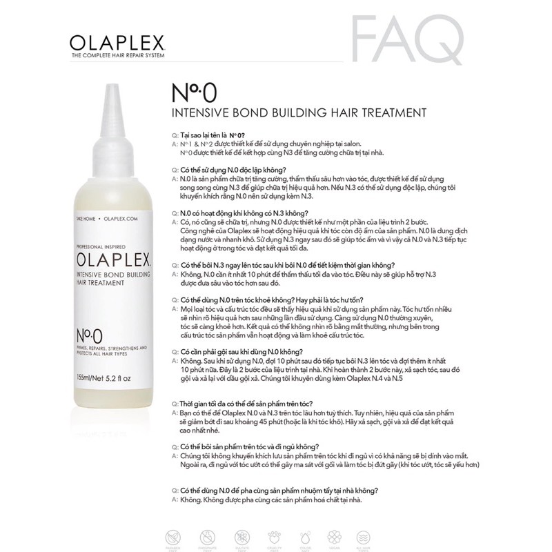 [SIÊU PHẨM 2021] Olaplex No0 - siêu phẩm phục hồi tại nhà No1 dành cho tóc yếu | BigBuy360 - bigbuy360.vn