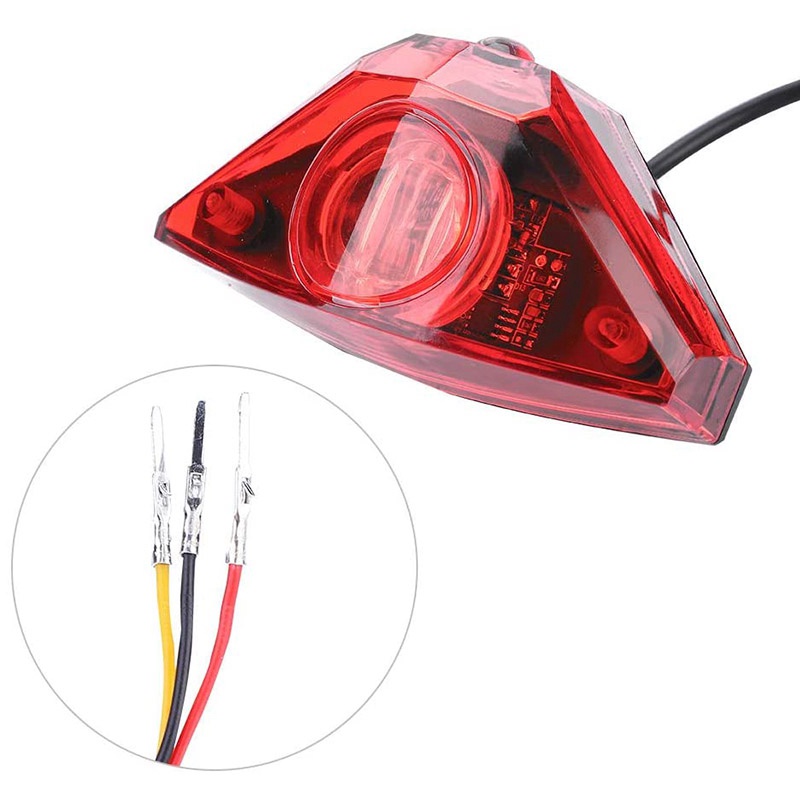 Ebike Đèn LED Phanh Xe Đạp Điện DC6V 12V 24V 36V 48V 60V