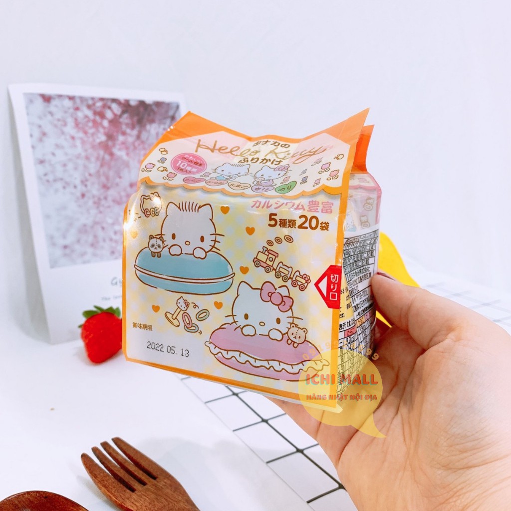 Gia vị rắc cơm Hello Kitty cho bé
