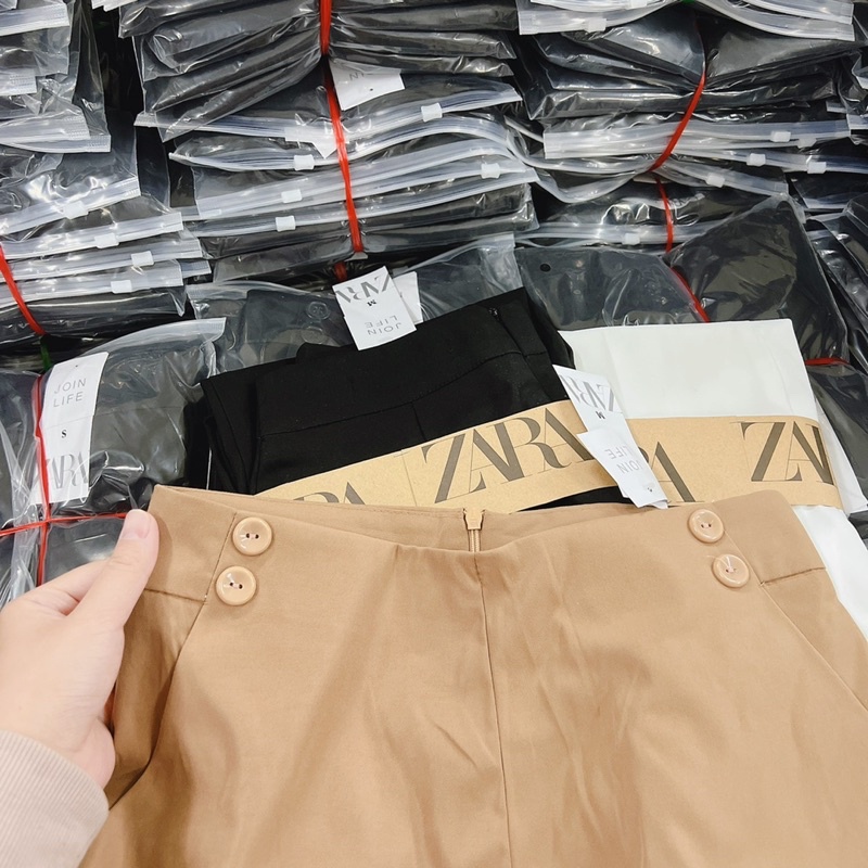 QUẦN BAGGY 4 KHUY CHO NỮ
