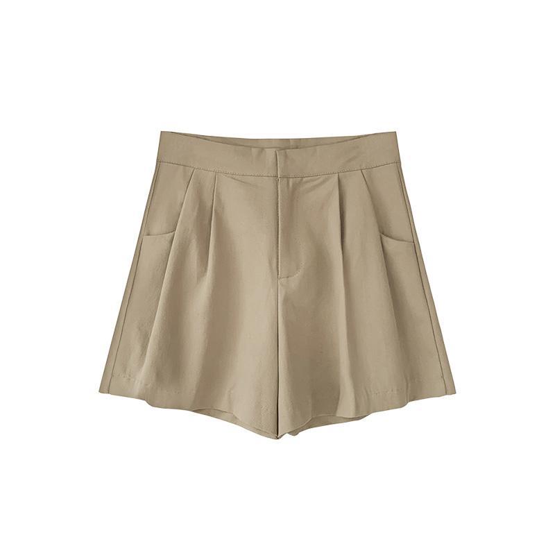 COZOK Quần ngắn ống rộng Lưng Cao