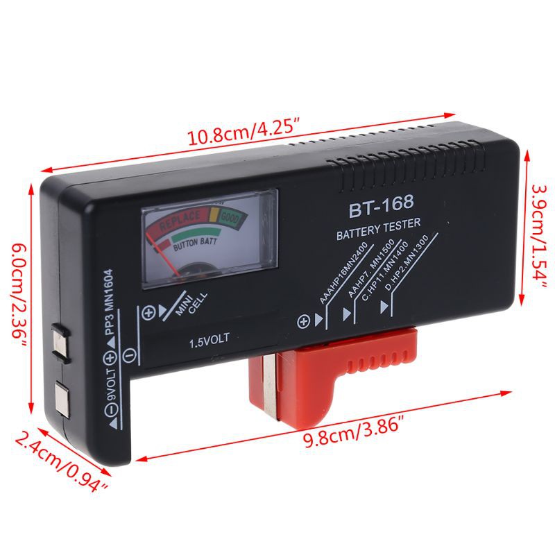 Thiết Bị Kiểm Tra Pin Aa Aaa C D 9v